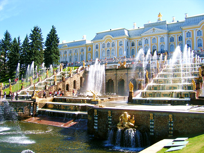 Grand Palace of Peterhof, Peterhof Fountain Park