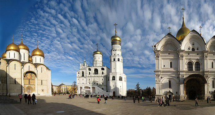 Соборная площадь Московского Кремля